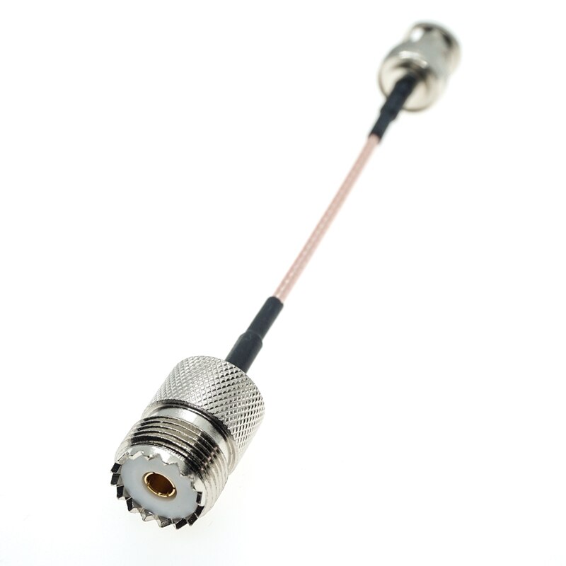 BNC mâle vers UHF femelle, So239 So-239, prise droite, câble RG316