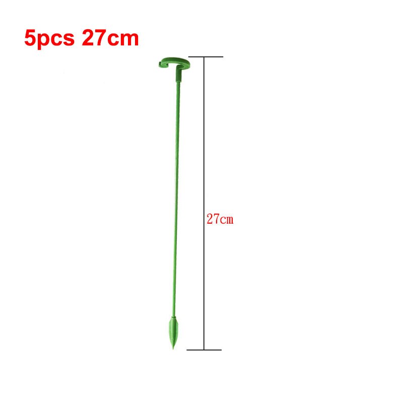 Macetas de plástico transparente para orquídeas, bandeja con agujeros, función de aire, contenedor de crecimiento de raíz, ranuras, Agujero colgante de pared, 5 piezas: 27cm holder