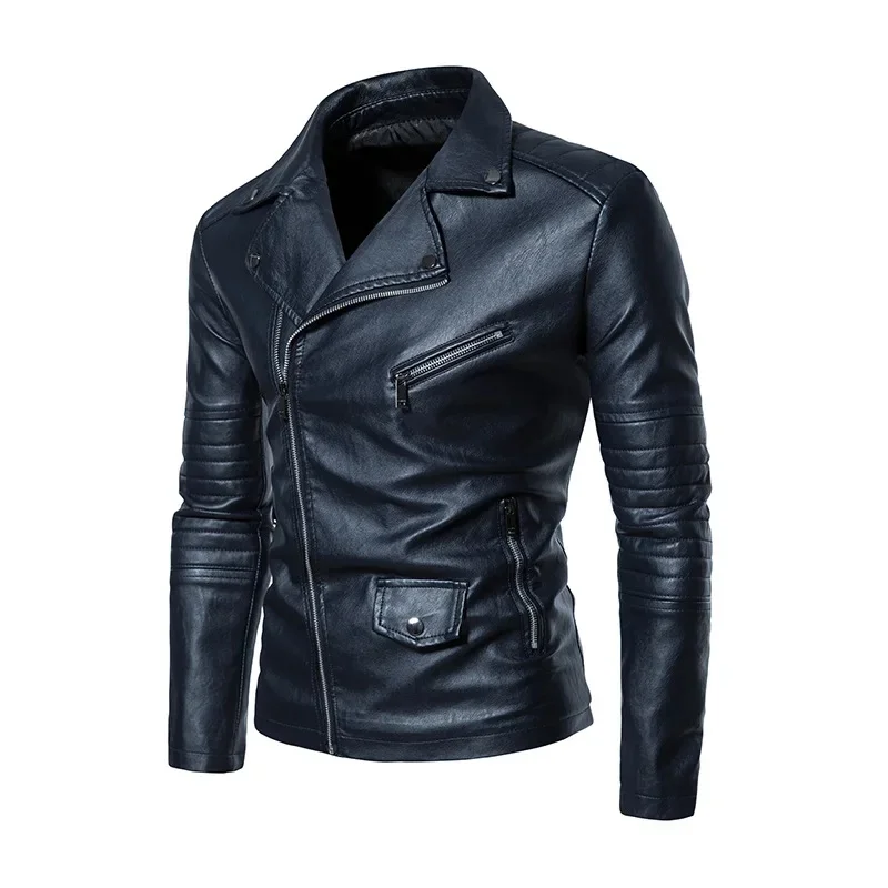 Manteau Long Cuir Homme Duster Classic Trench - Agneau Véritable - Sur Mesure - Noir