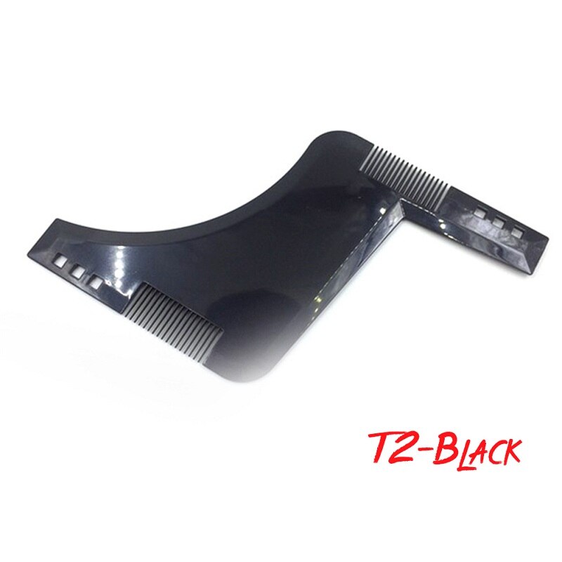 Men's Beard Shaping Styling Template Comb Men's Beards Combs Beauty Tools All-In-One Tool Beard Shaping Tools: D