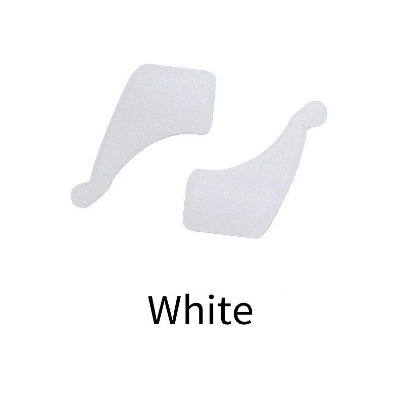 Anti Slip Silicone Glasses Ear Hooks For Kids And Adults Round Grips Eyeglasses Sports Temple Tips Soft Ear Hook: white