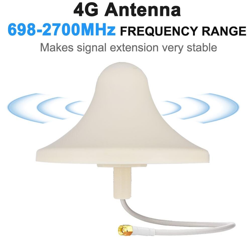 4G Antenna 698-2700MHz 5dbi Panel 4G LTE Aerial SMA male Omnidirectional Antenne Celling antenna Easy Install