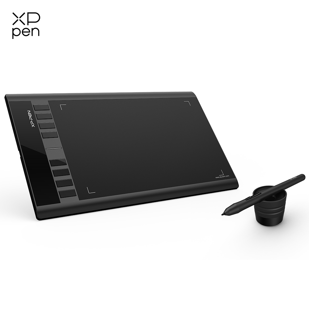 XPPen Star03 V2 Dessin Tablette Graphique 12 Pouces avec 8 Touches De Raccourci, Batterie Sans Tablette Graphique Stylos 10x6 &quot;zone de Travail pour la Artistique