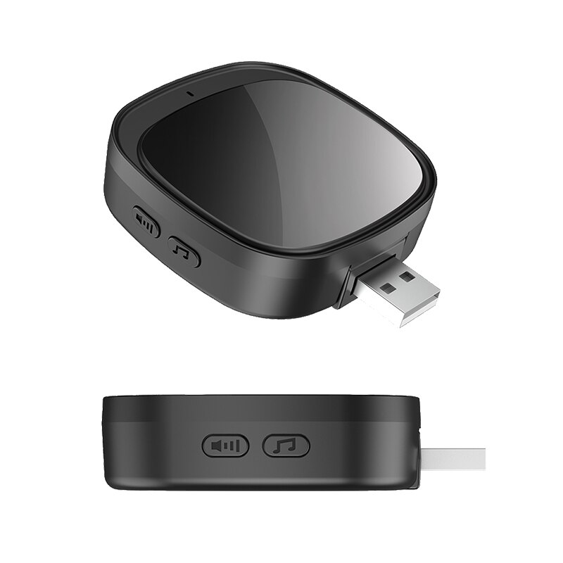 Cacazi Usb Draadloze Deurbel 60 Chimes 5 Level 150M Bereik Deur Bellen Bell Waterdicht Batterij Knop Usb Plug led Ontvanger