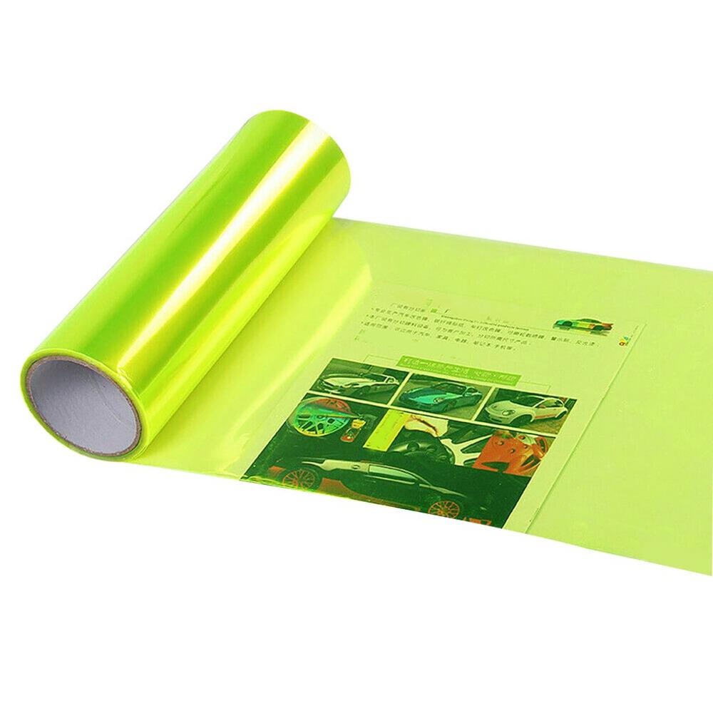 Linterna del coche de la luz trasera tinte de vinilo película única etiqueta linterna del coche de la película de cambio color de luz de la luz de niebla de La etiqueta engomada