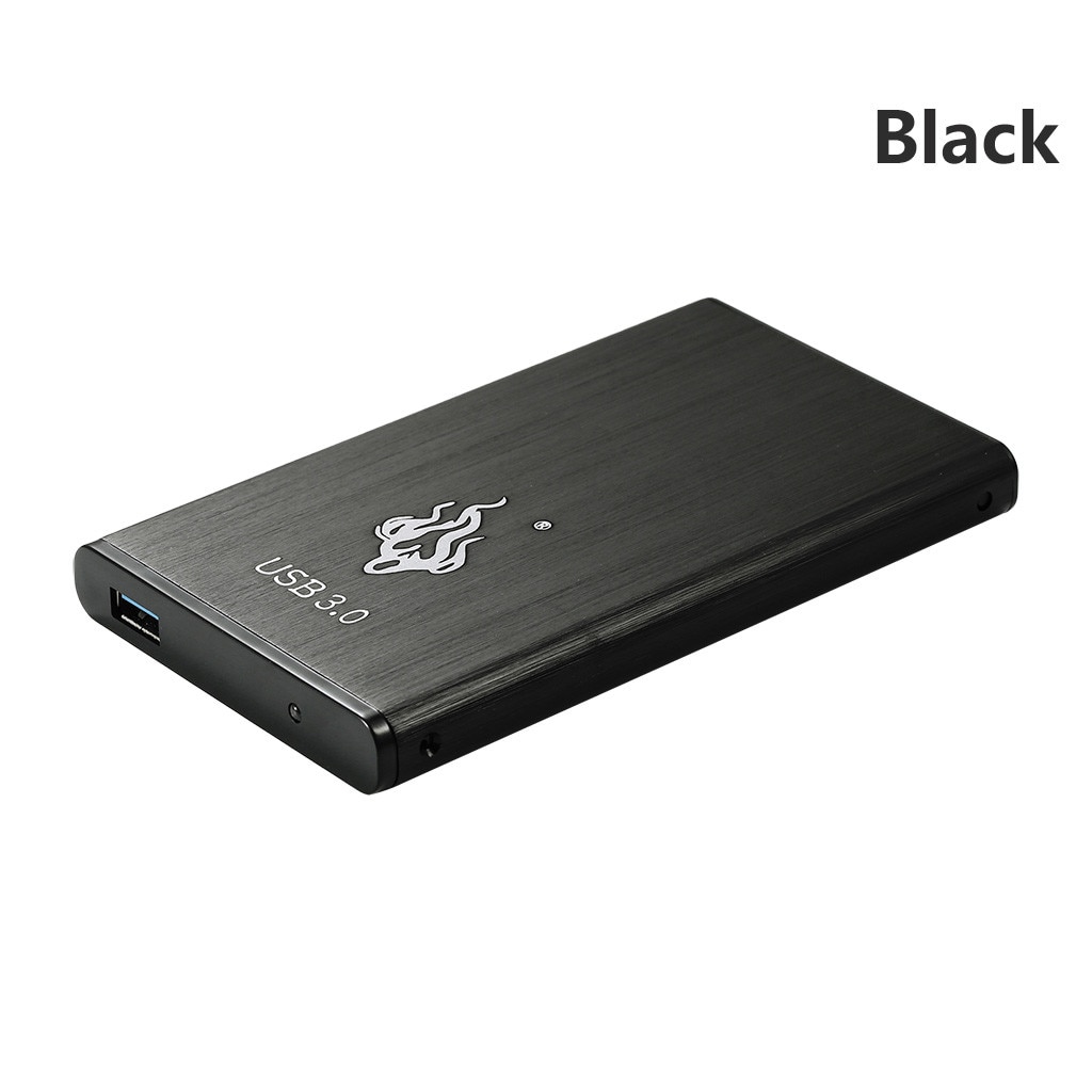 20# 2.5 Inch External Hard Drive Storage 2T USB3.0 HDD Portable External Hard Disk External HDD Hard Drive Disk For PC Laptop: Black 