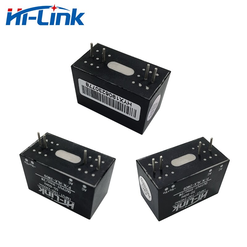 Livre o Navio 2 pçs/lote 220V para 9V 230mA HLK-2M09 único out mini AC DC isolada interruptor de alimentação