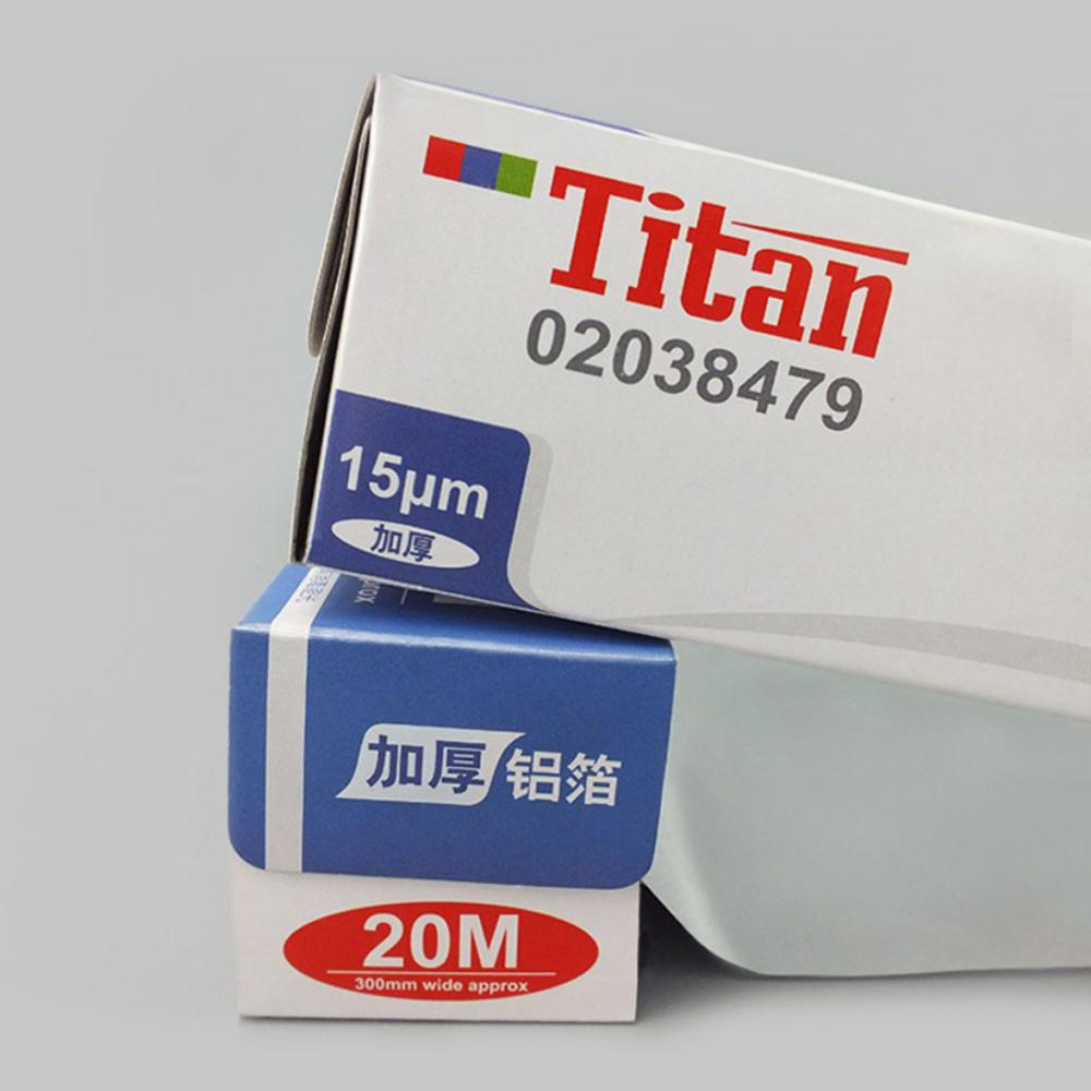 Laboratory Supplies 20M Thickened Aluminum Foil Paper Disposable Consumables Seal Tool Thick Aluminum Foil Paper