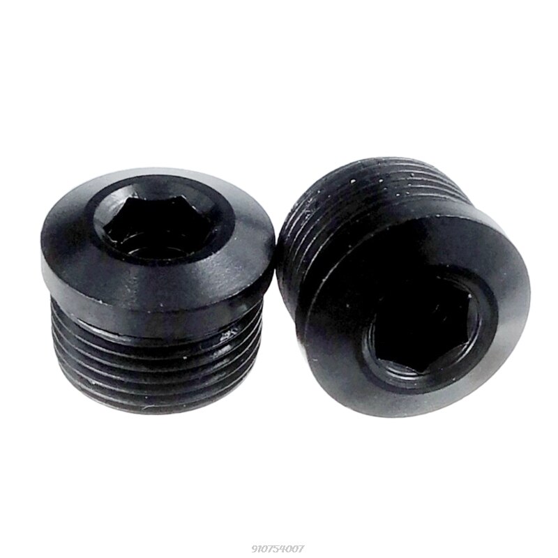 CNC Fahrrad Pedal Abdeckung Fahrrad Pedal Reparatur Teile Aluminium Legierung Rost-nachweisen Radfahren Lagerbier Pedal Abdeckung A23 21: Schwarz