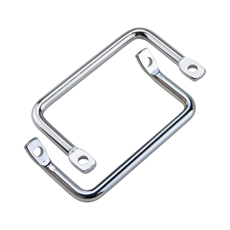 Stainless Steel or Iron Material Round Bar Bent Angle Side Mount Handle Commonly used for Industrial Equipment Handles
