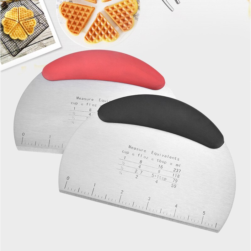 Keuken Gadgets Cutter Halve Cirkel Met Schaal Bakken Meel Cutter Rvs Multi Functie Snijden Mes Mes
