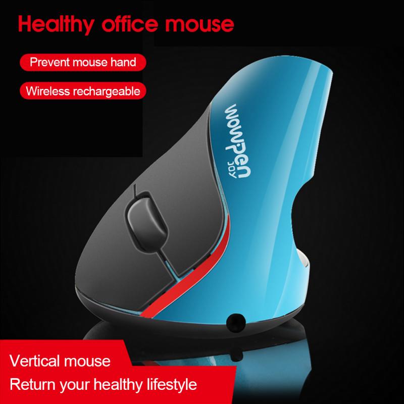 USB Wired Ergonomico Verticale Del Mouse Verticale Del Mouse 5 Pulsante Mouse Ottico Fissato il Mouse Ergonomico Gaming Mouse Per PC/Laptop