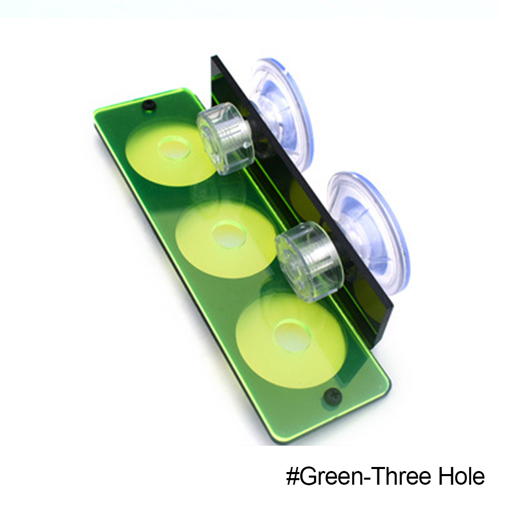 1/3 Lights Fish Tank Fluorescence Coral Frag Rack Bracket Acrylic Aquarium Reef Plugs Holder Mount Water Plant Stand Suction Cup: 05