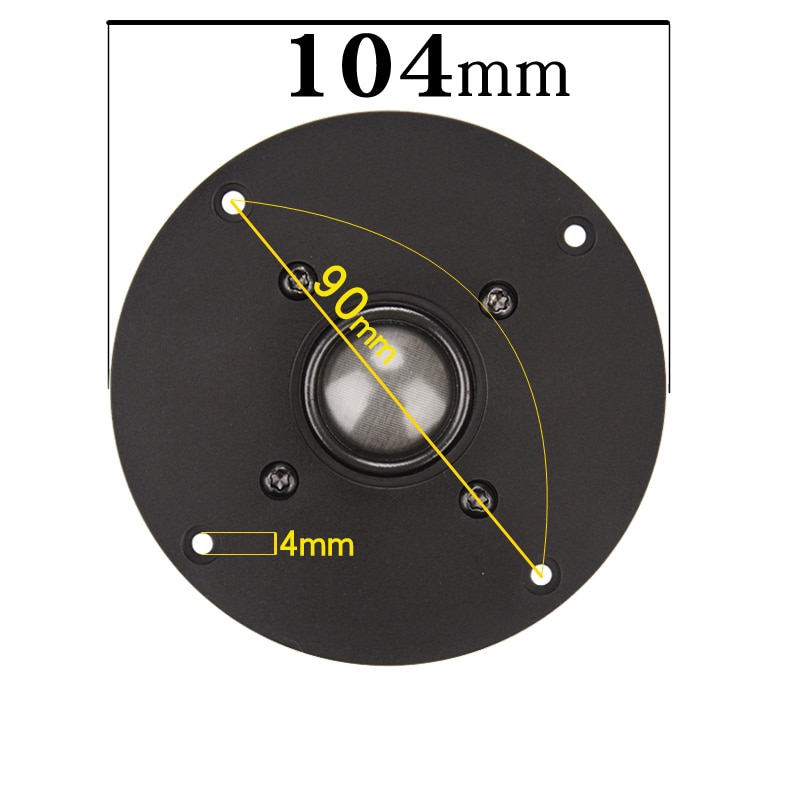 Hifidiy in Diretta 3 4 Pollici Unità di Altoparlante Tweeter Al Neodimio Forte Magnete di Seta Membrana 6OHM30W Atreble Altoparlante NE95/100/ 104/110/116