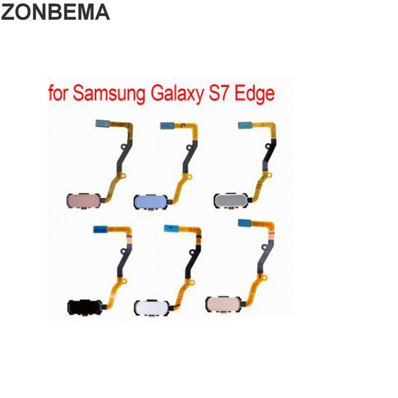 Zonbema Originale Touch Id Sensore di Impronte Digitali di Ritorno a Casa Della Flessione Del Tasto Chiave per Samsung Galaxy S5 S7 Bordo G900 G930 G935