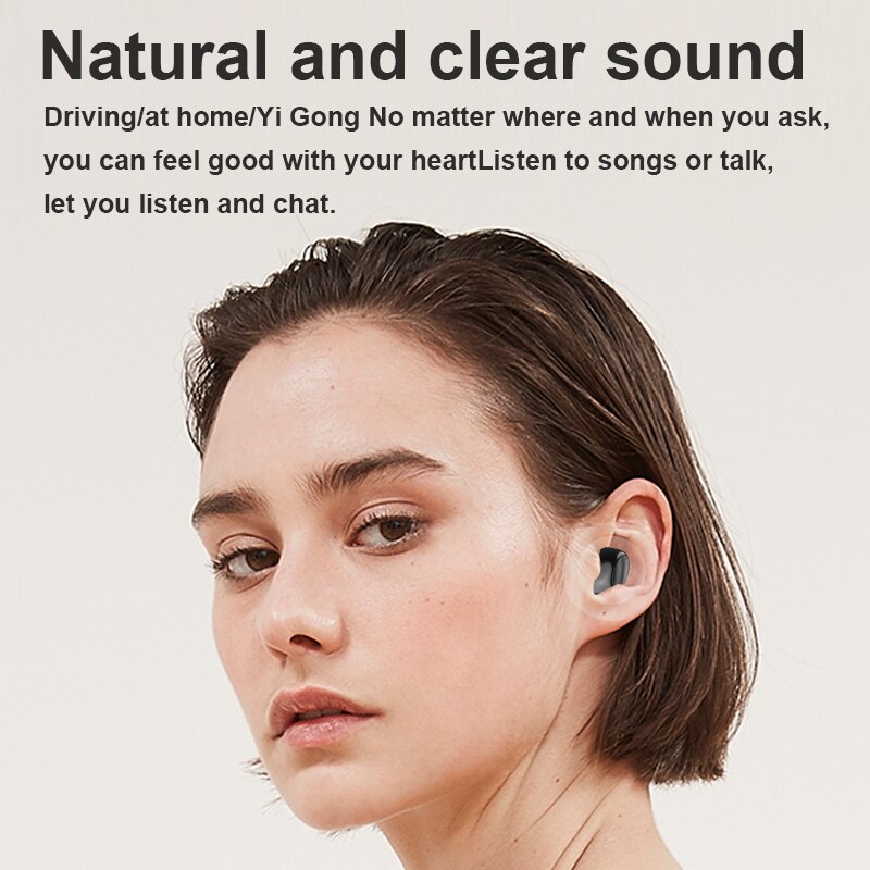 X6 Mini 5.0 zestaw słuchawkowy Bluetooth Sport zestaw słuchawkowy z mikrofonem słuchawki bezprzewodowe zestaw głośnomówiący Stereo słuchawki douszne dla Xiaomi wszystkie telefony
