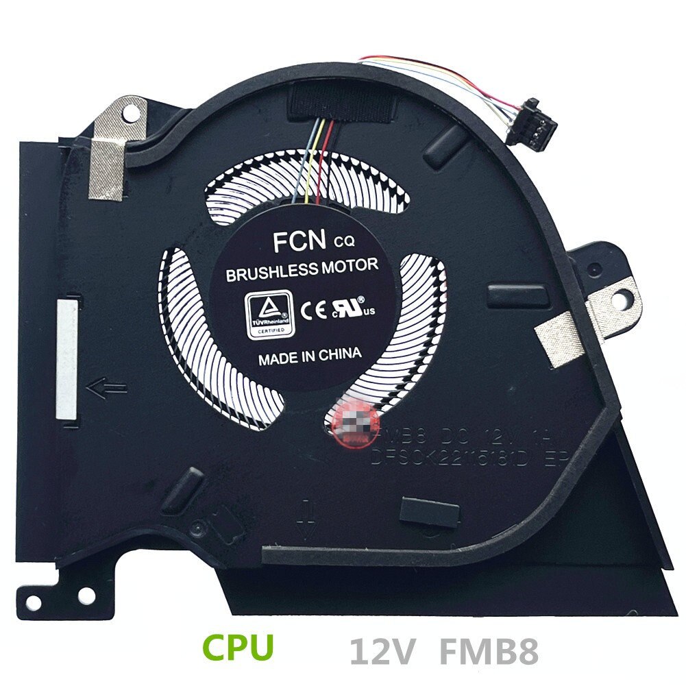 original cpu cooling fan cooler for ASUS ROG Zephyrus Duo 15 GX550 GX550LXS GX550LWS GX550Q Heatsink radiator: CPU FAN (FMB8)