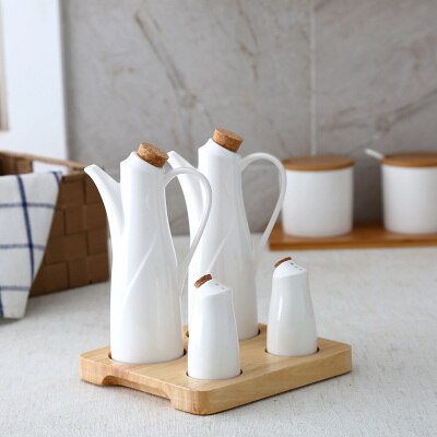 Bouteille de Sauce soja en céramique | Bouteille de vinaigre, ustensile de cuisine, pot à huile, tasse d'huile d'art, Pots de vinaigre, salière de cuisine