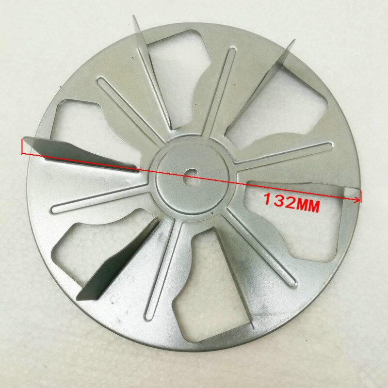 motor blade metal fan blade blower motor fan blade replacement air blower fan blades oven fan motor replacement part 150*34*8mm