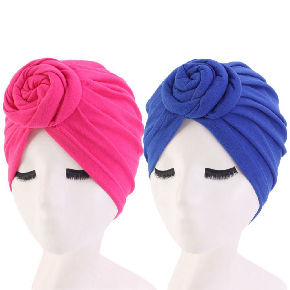 Afrikanische Muster Headwrap Pre-Gebunden Motorhaube Turban Kappen für Frauen Chemo Hut Baumwolle Kopftuch Weibliche 10 Farben trend