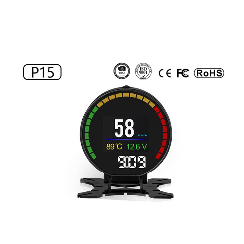 P15 HD TFT OBD Digitale Geschwindigkeit Hud Displa... – Vicedeal