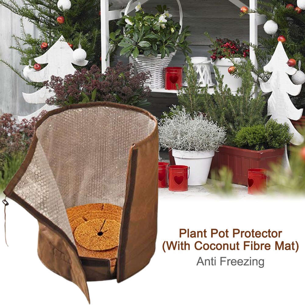 Multifunction Warm Vegetables Plant Pot Protector Winter Protection Home Anti Freezing UV Proof Outdoor Garden Backyard