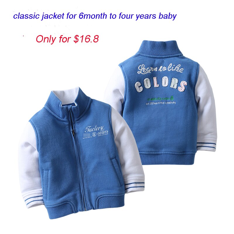 Baby jungen jacke herbst frühling Baby Mantel blau farbe freundlicher oberbekleidung