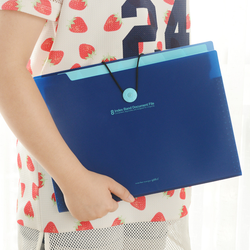 Mærke vandtæt bog  a4 papir arkivmappe taske harmonika stil dokument rektangel kontor hjemmeskole farve tilfældig