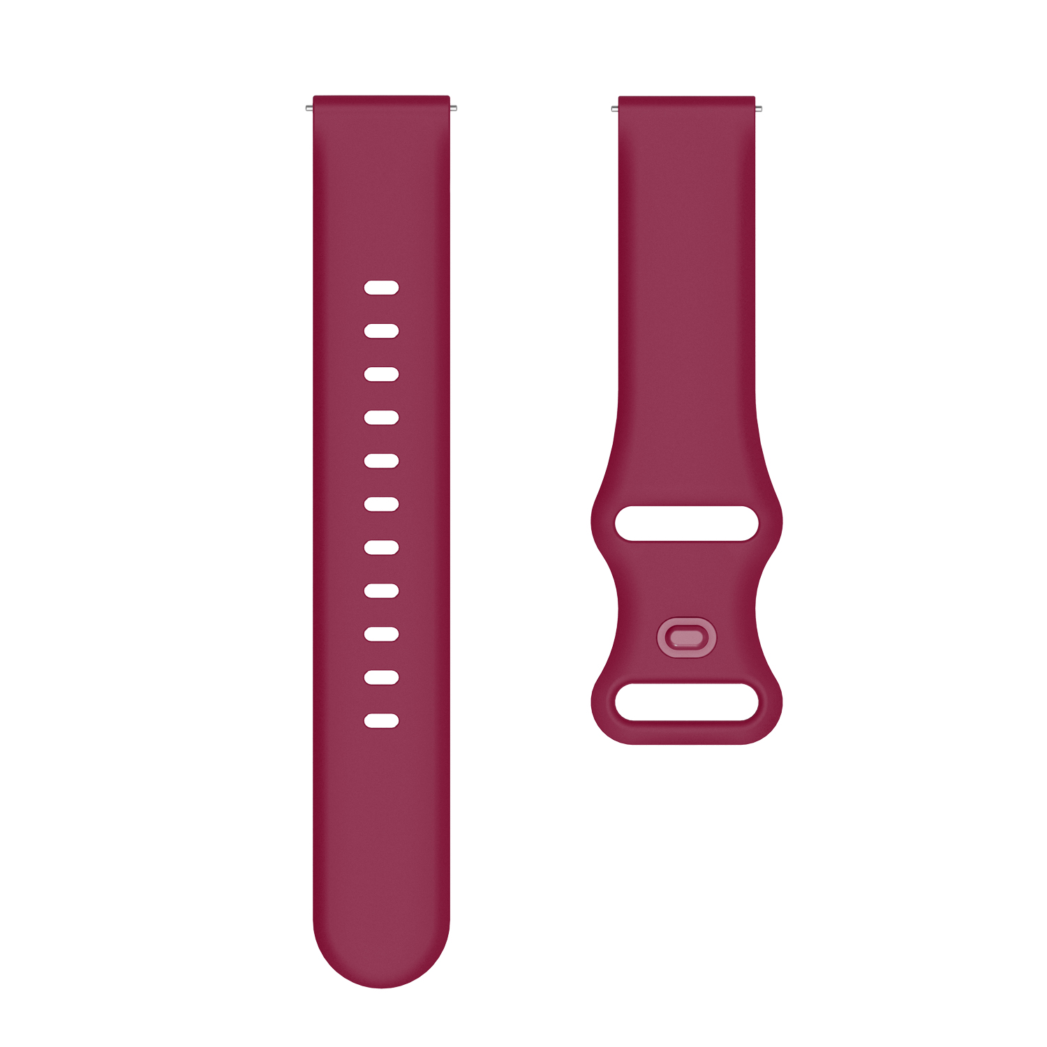 22mm Silicone Strap For Huawei Watch 3 / 3 Pro Smartwatch Replacement Easy-Fit Bracelet Colorful Sport Wristband Accessories: Wine Red / For Watch 3
