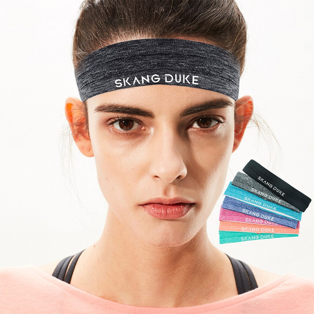 Unisex Sport Hoofdband Zweetband Met Anti-Slip Hoofdband Yoga Haarband