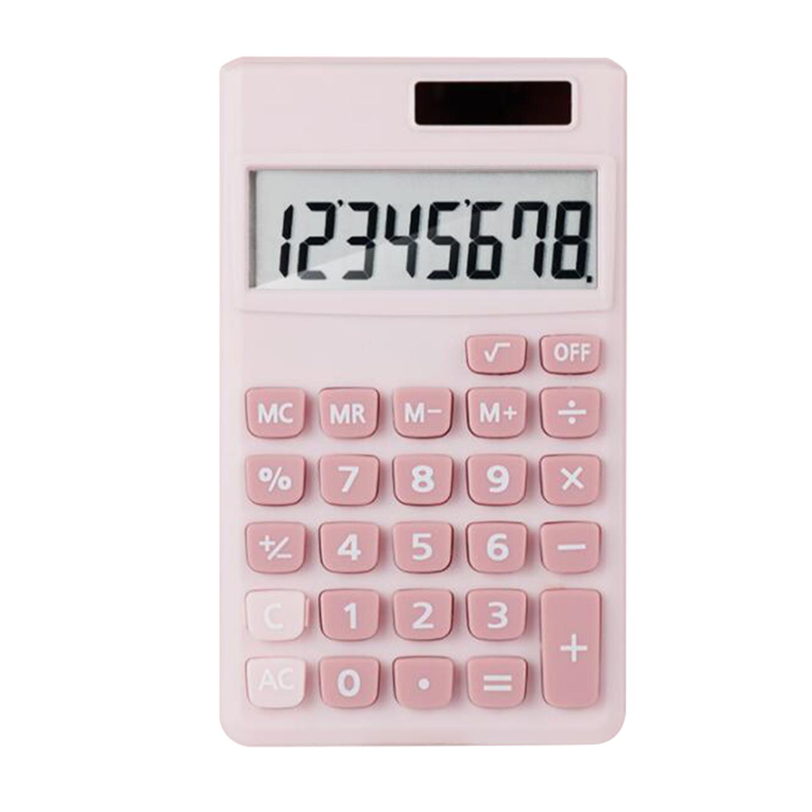 8 Digit Calculator LCD Display Desktop Scientific Electronic Calculator for Home Office Desktop School Company Business Beginner