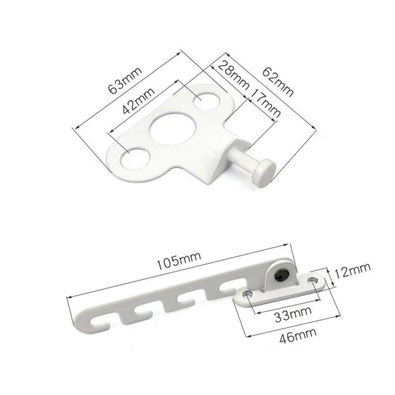 Plastic Steel Door And Window Limit Wind Hook Ventilation Limiter Retainer Child Safety Wind Brace Bracket Lock Latches For Home