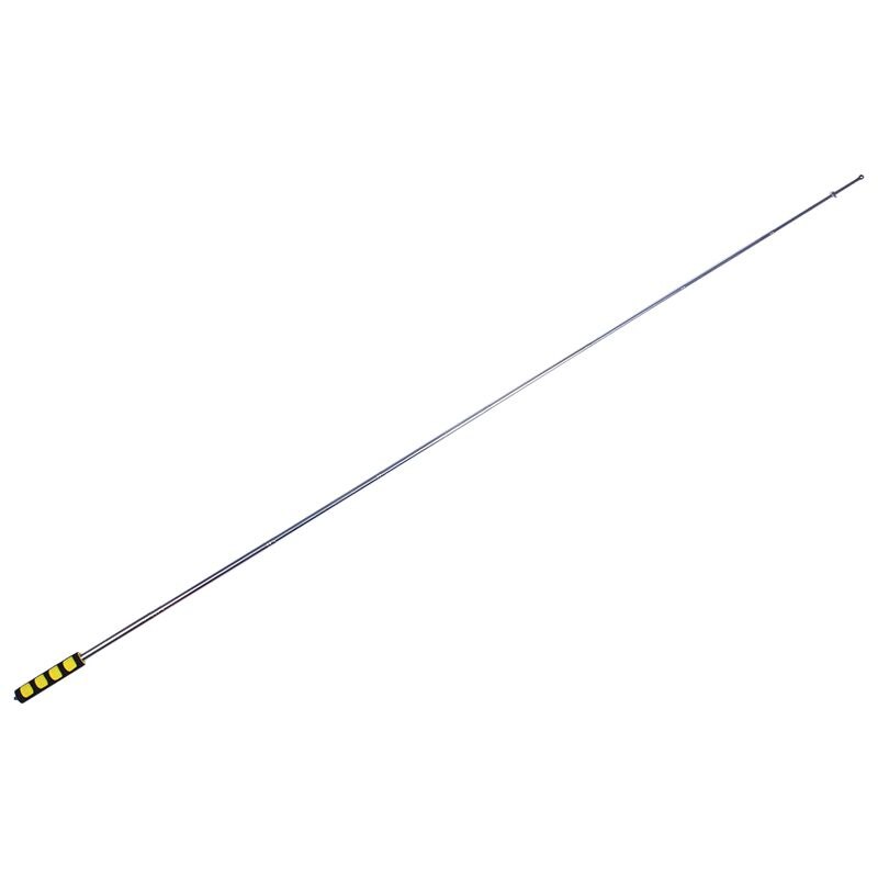 Wysuwany 2M przenośny teleskopowy ręczny słupek na flagę narzędzie robić flaga wiatrówka