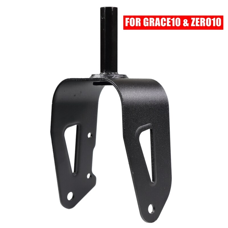 Horquilla frontal para Grace & Zero 8 9 10 T8 T9 T10, soporte de montaje para rueda de patinete eléctrico, Base Macury, repuestos originales: For Grace Zero 10