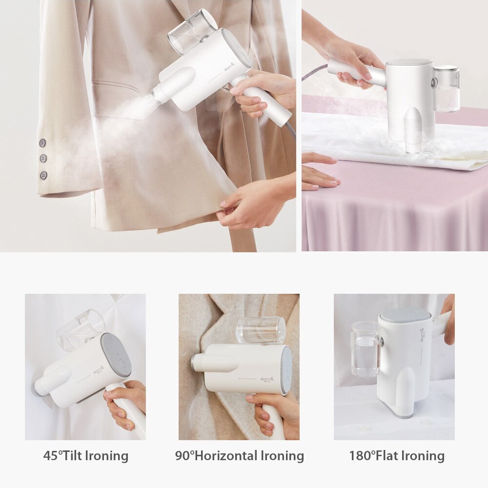 Xiaomi Deerma 220V à la main vêtement vapeur DEM-HS006 fer à vapeur chauffage rapide Mini voyage Portable vêtements anti-rides