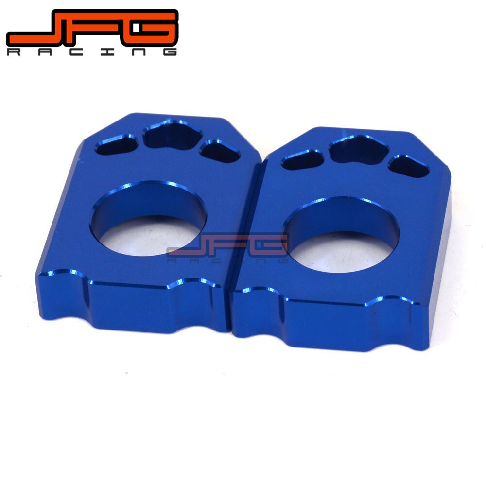 Motorcycle CNC Rear Chain Adjuster Axle Block For YAMAHA YZ250F YZ450F YZF250 YZF450 Motocross Dirt Bike