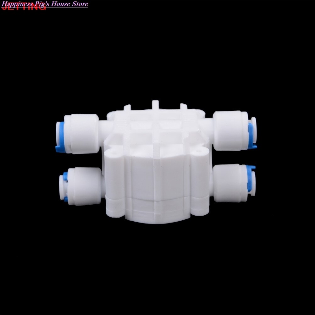 1pc 1/4" Port 4 Way Auto Shut Off Valve Suitable For Most Of The Reverse Osmosis Water System