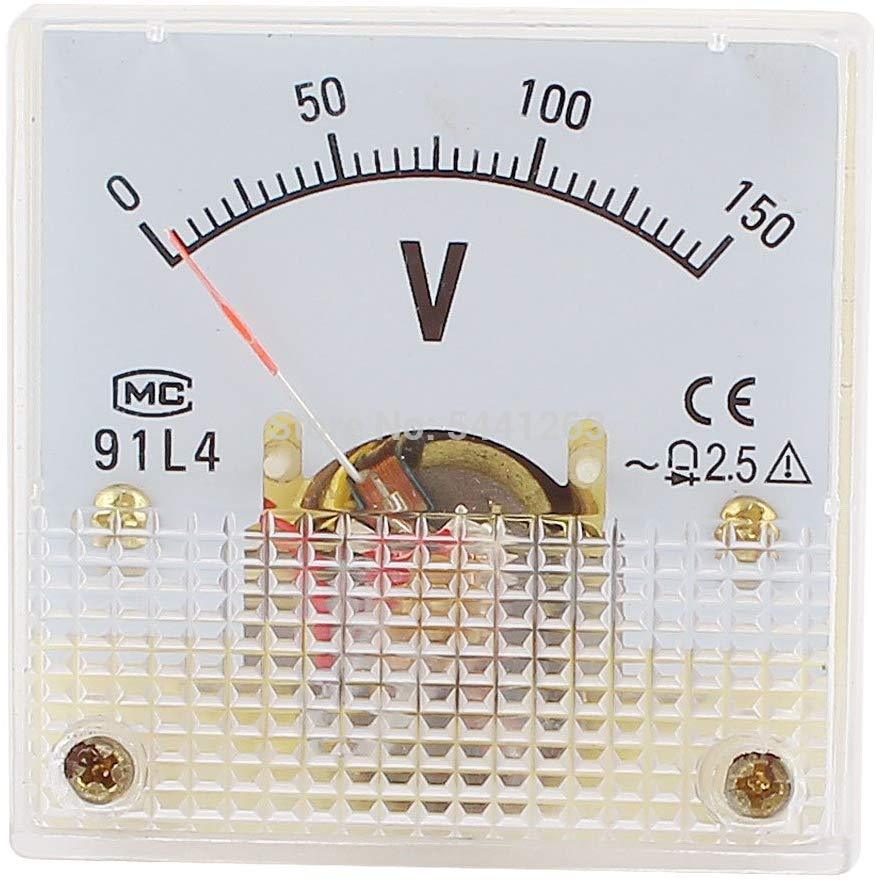 91L4 AC 0-150V 250V 300V 450V Analoge Panel Volt Voltage Meter Voltmeter Gauge 91L4 AC 0-150V