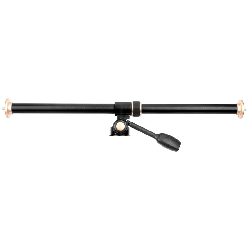 Camera Tripod Boom Arm - 61cm/24" Horizontal Extension Mount - Swivel Center Column Accessory: Default Title