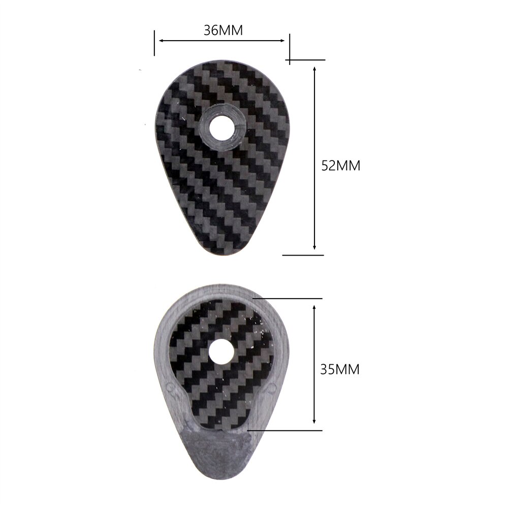 Carbon Bicycle Stem Top Cap with Screw For F12 handlebar Carbon top cover stem cover