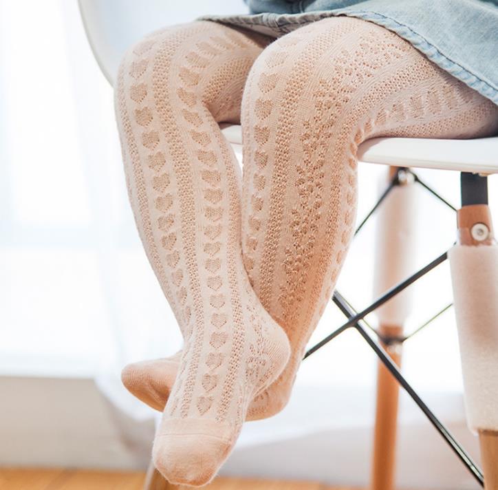 Baby Kids Meisjes Prinses Zachte Katoen Warm Casual Panty Kousen Panty Panty 5 Kleuren: Roze / 110 cm