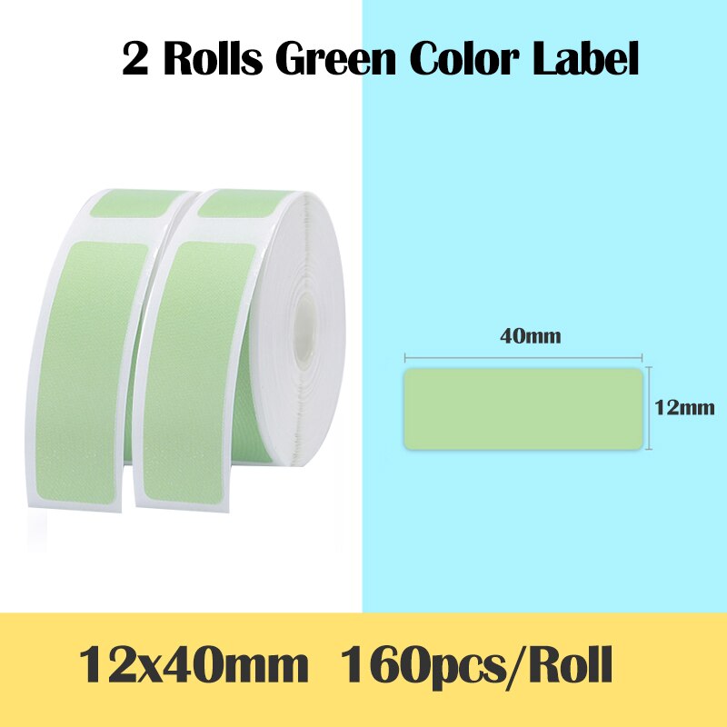 Niimbot D11 Afdrukken Label Artikelen Waterdicht Anti-Olie Scheurbestendig Prijs Label Pure Kleur Krasbestendig Label papier: C11