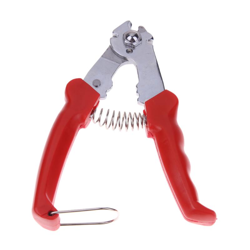Stainless Steel Bicycle Brake Cable Cutter Bike Mountain BMX Brake Gears Wire Cable Cutting Tool bisiklet aksesuar Red Color
