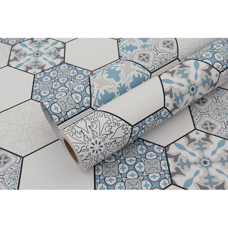 Autocollants de Carreaux de Sol Imperméables, Auto-Adhésifs, Épais, en Bois Mars, pour Mur, Sol, Chambre, Résistant à l'Usure, Décoration de Maison, Cuisine, HO: Grand / Transparent