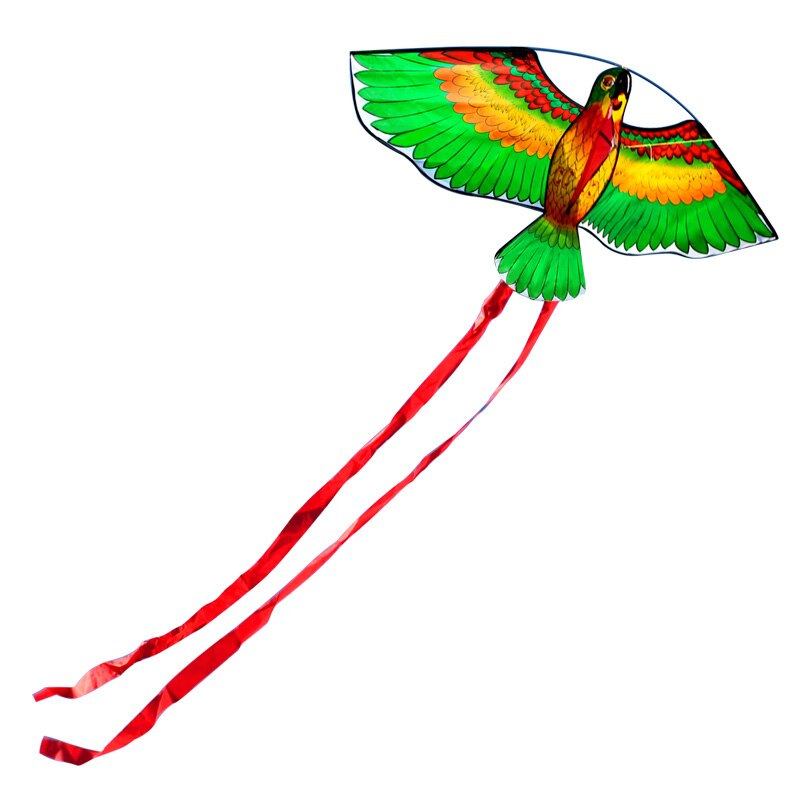 Outdoor Fun Sports 110cm/43inches Parrot Kite/ Animal Kites With Handle & Line Good Flying