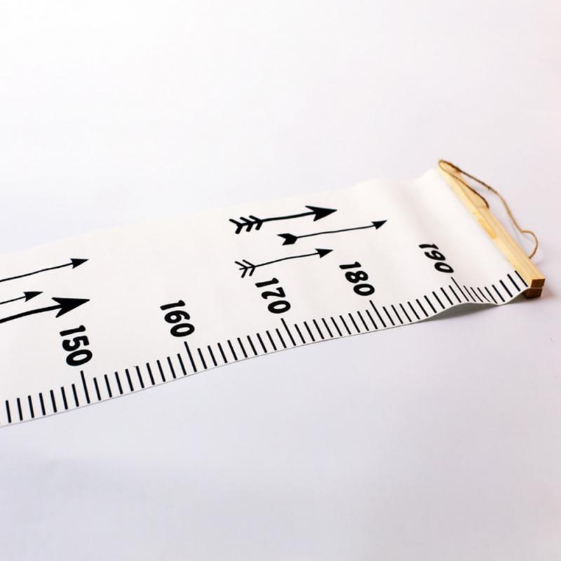 20*200cm höjdmått vägghängande baby barn barn tillväxtdiagram höjdmät linjal väggdekor för rum hem sovrum inredning