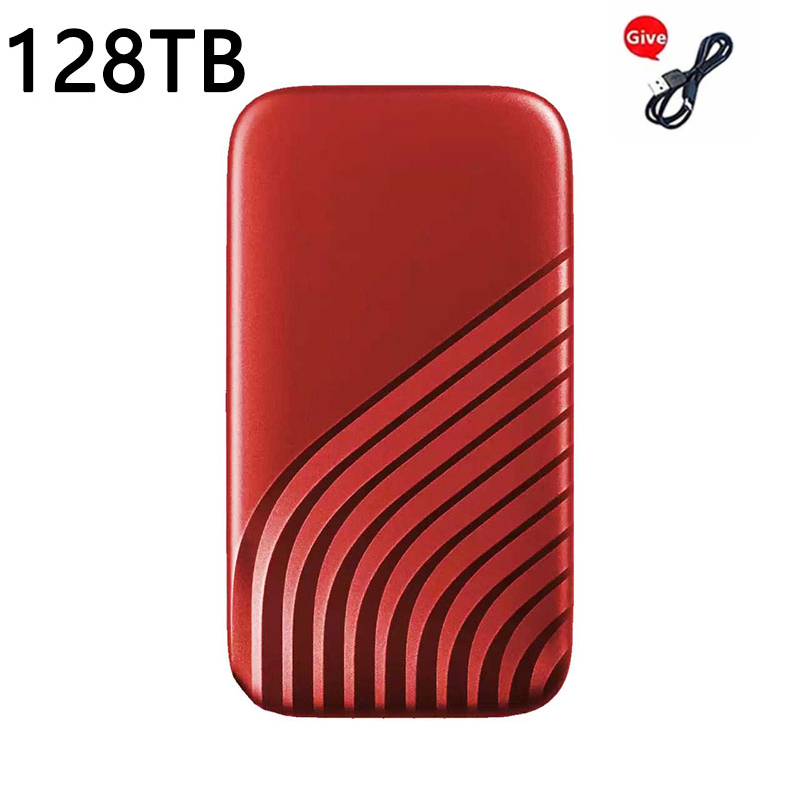 Lenovo SSD Flash Hard Drive External Type-C High Speed USB3.1 2TB 4TB 8TB SSD Storage Portable HD Hard Disk For Laptop: DARK GRAY