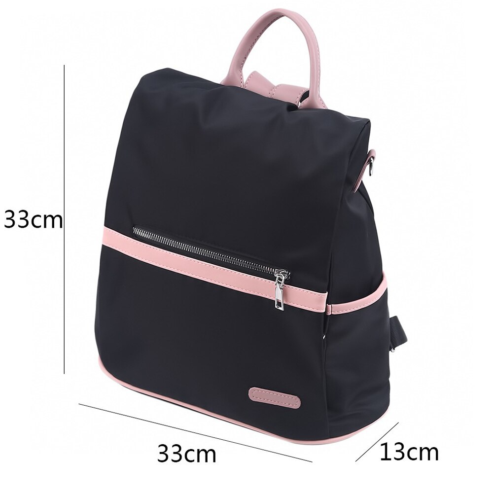 Travel Backpack Back Open Anti-Theft Security Bag for Daily Large Capacity Dual Color Splash-Proof with Side Pocket H9