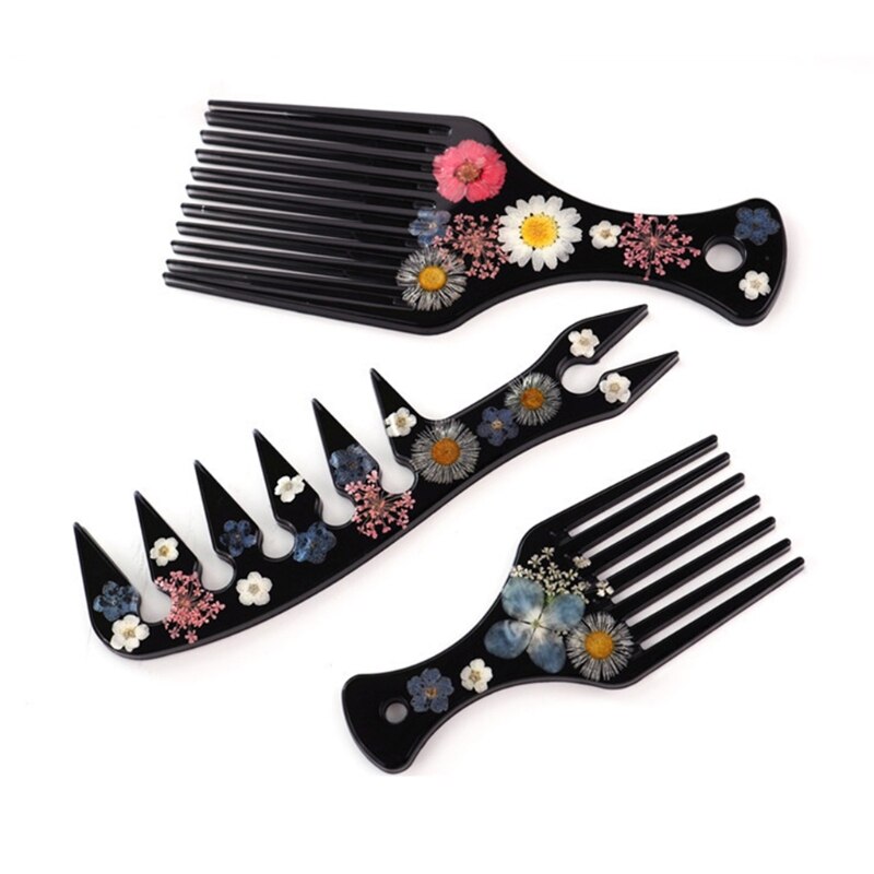 Moldes de resina de Peine africano, herramientas artesanales para recoger el pelo, Molde de resina de Peine Afro, DIY, moldes de peine para recoger el pelo, molde de silicona