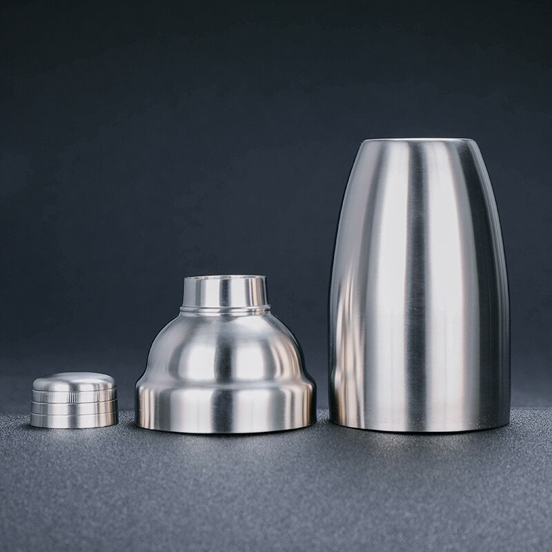 500ml Cocktail Shakers Cobbler Shaker 4 Different Surface Finishing